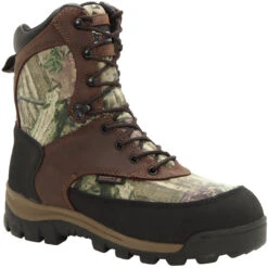 Rocky Men's Core 8" WP 800G Thinsulate Hunt Boot - Brown - FQ0004755