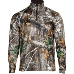 Rocky Camo Fleece Zip Shirt