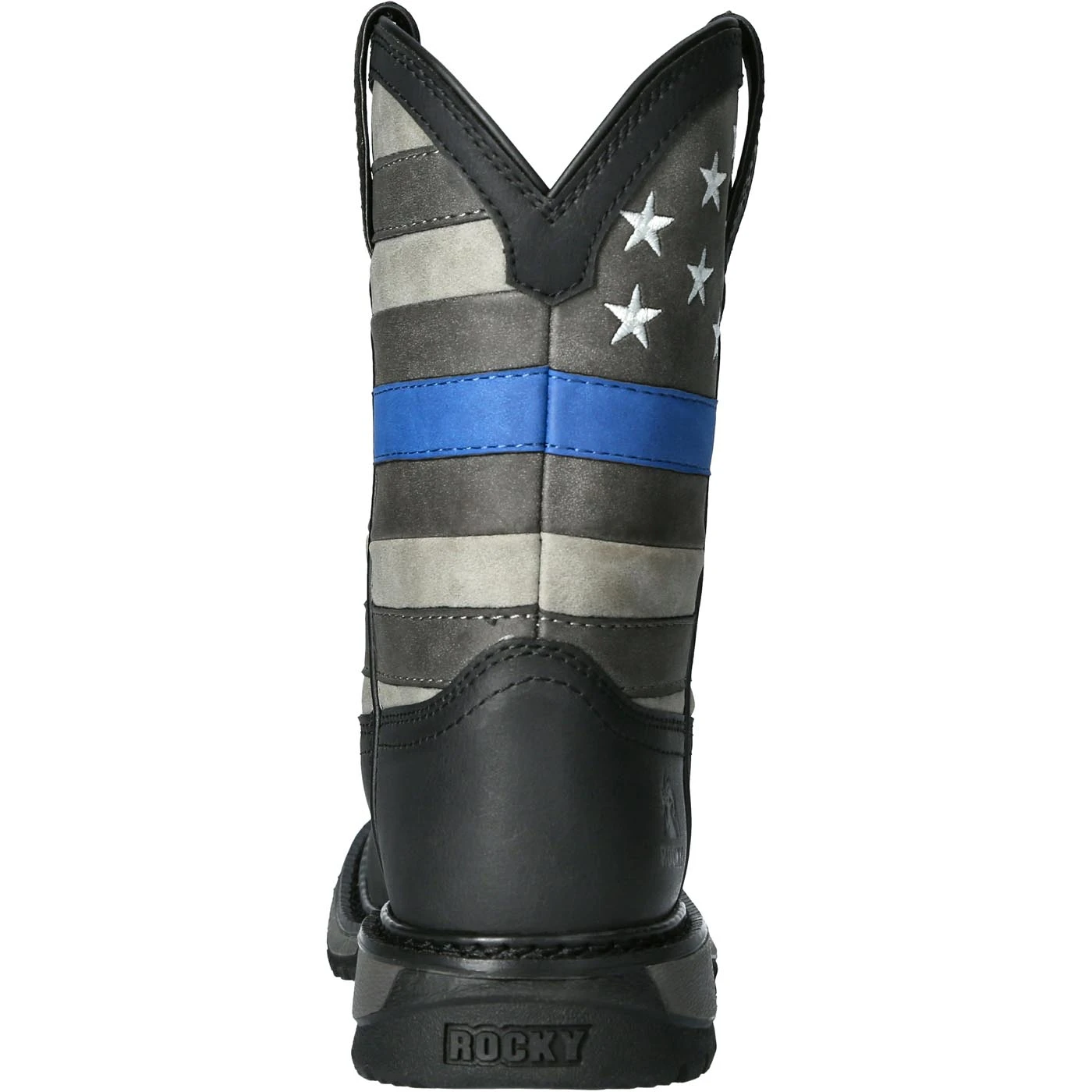 Rocky Blue Line Big Kid Western Boot - Image 5