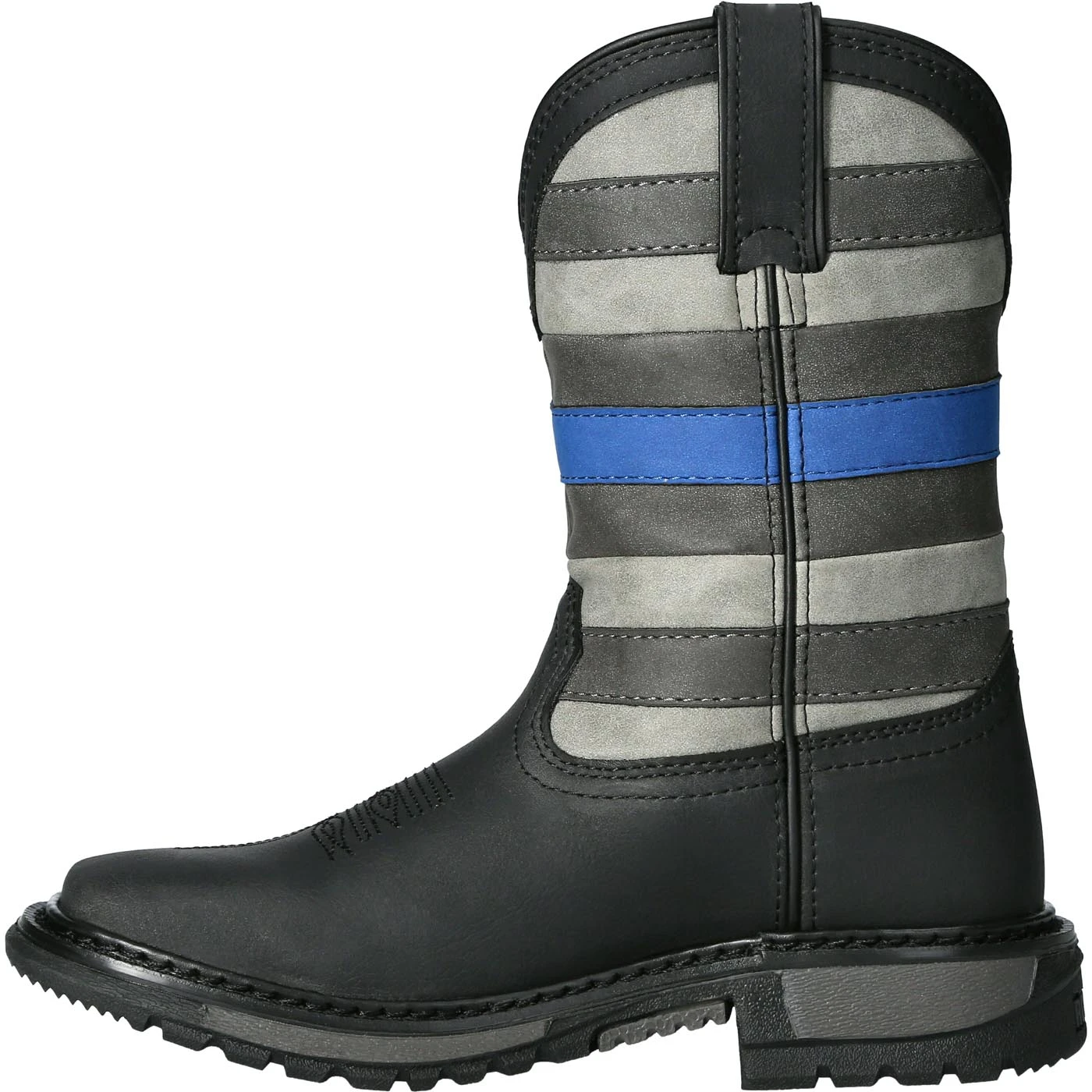 Rocky Blue Line Big Kid Western Boot - Image 6