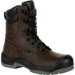 Rocky Worksmart 8 In Composite Toe Waterproof Work Boot