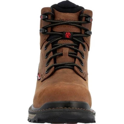Rocky Men's Rams Horn WP Comp Toe Work Boot - Crazy Horse - RKK0388 - Image 4