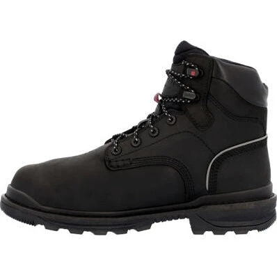 Rocky Men's Rams Horn 9" WP Comp Toe Met Guard Work Boot -Black- RKK0393 - Image 3