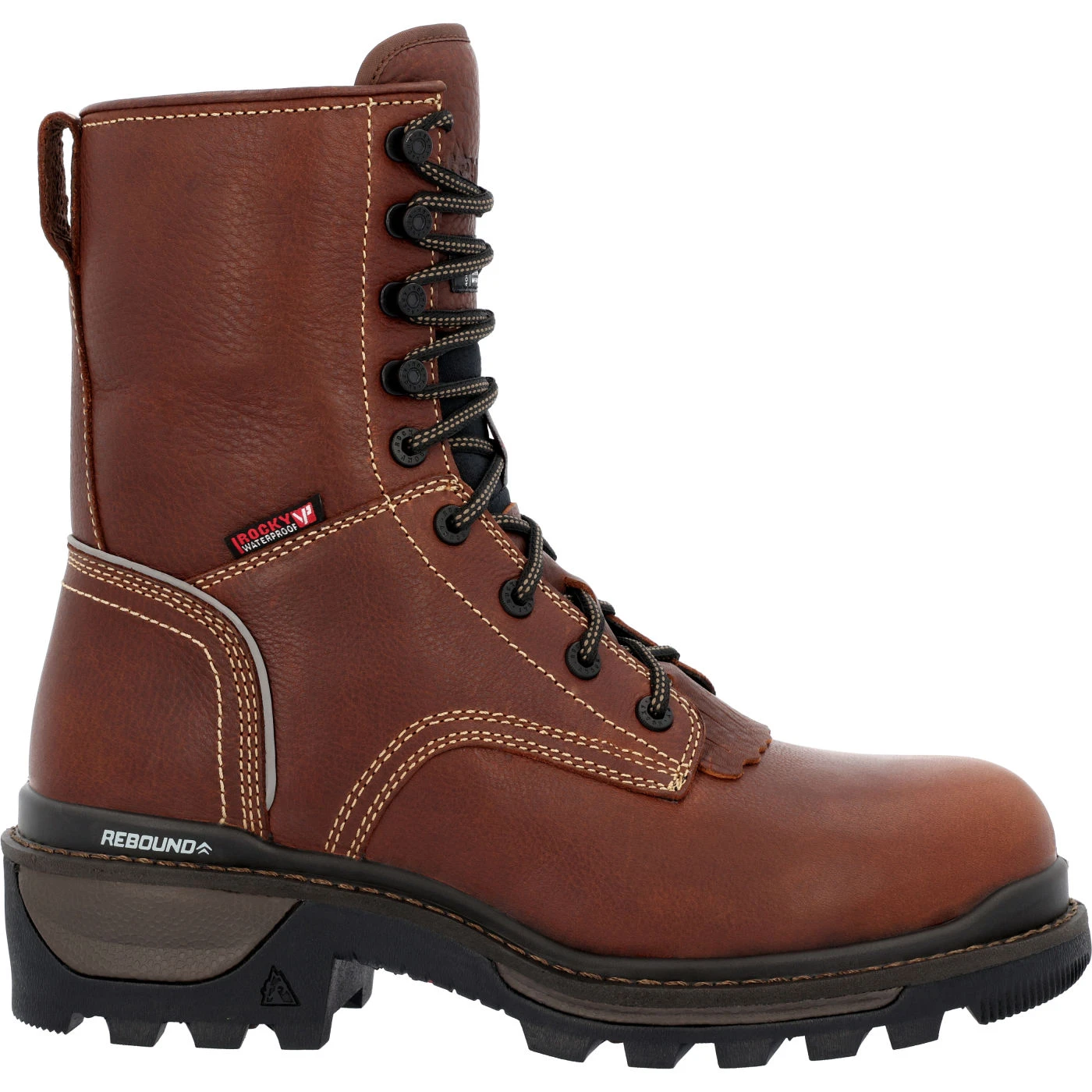 Rocky Rams Horn Logger Composite Toe Waterproof 400G Insulated Work Boot - Image 7