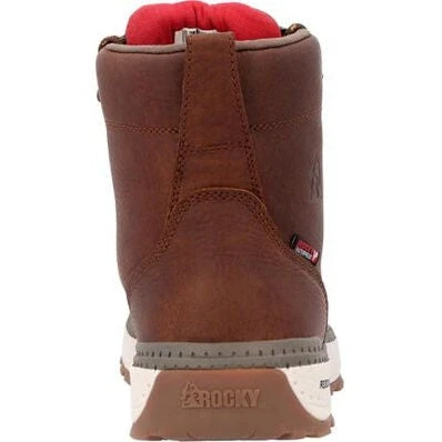 Rocky Men's Rebound Wedge 6" Comp Toe WP Work Boot -Tobacco- RKK0435 - Image 5