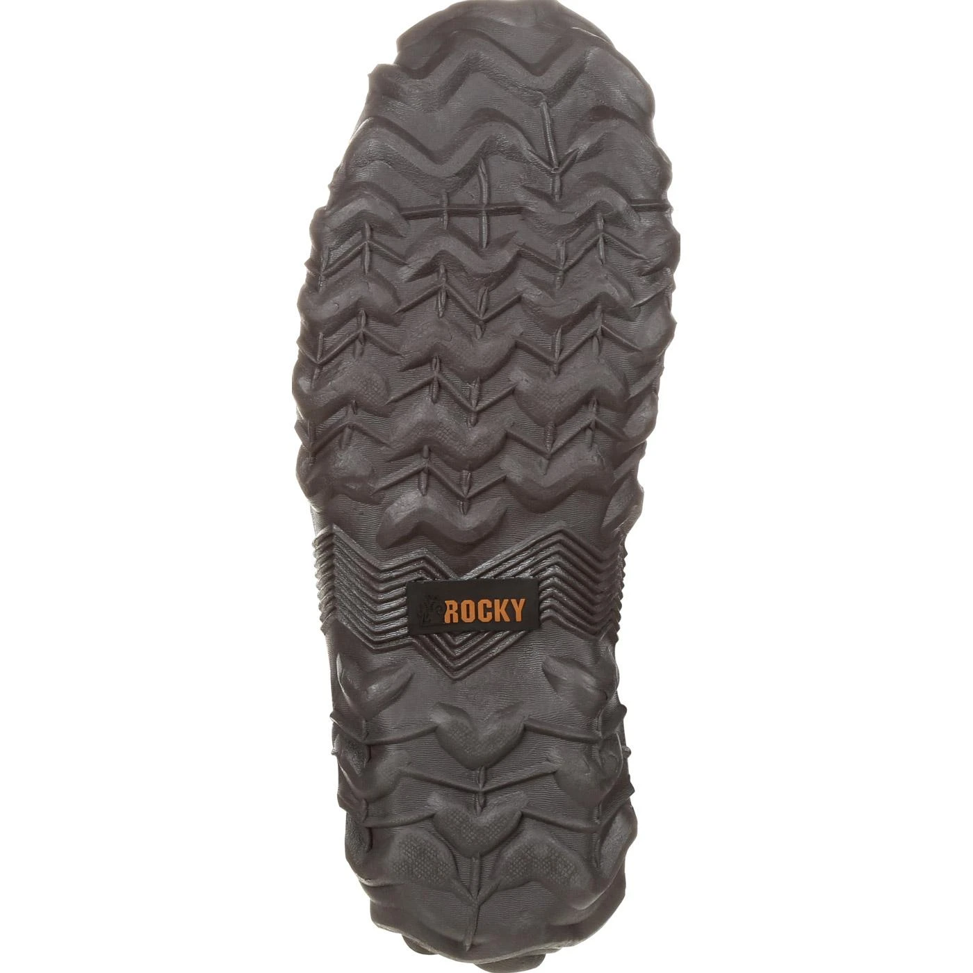 Rocky Core Brown Rubber Waterproof Outdoor Boot - Image 2