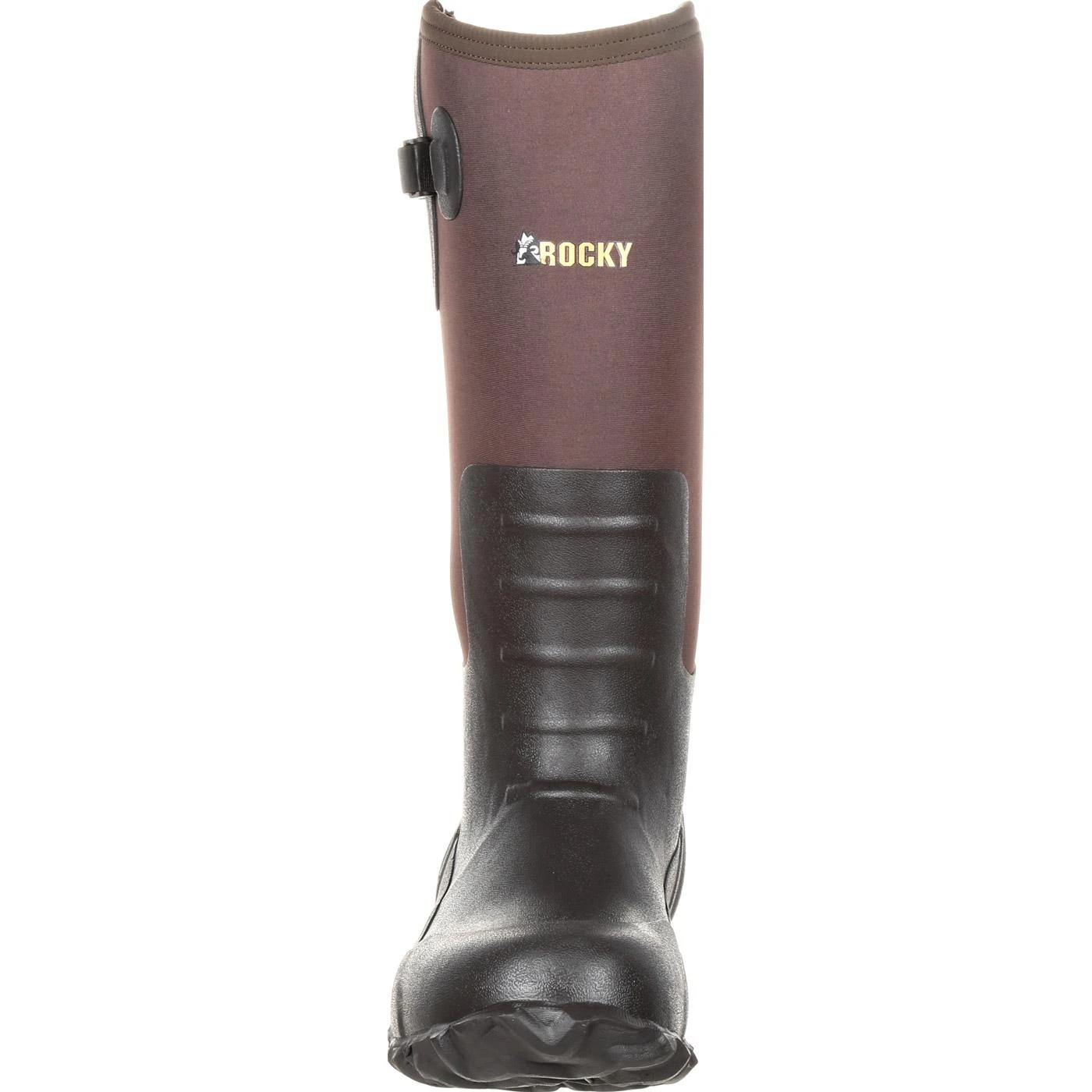 Rocky Core Brown Rubber Waterproof Outdoor Boot - Image 4