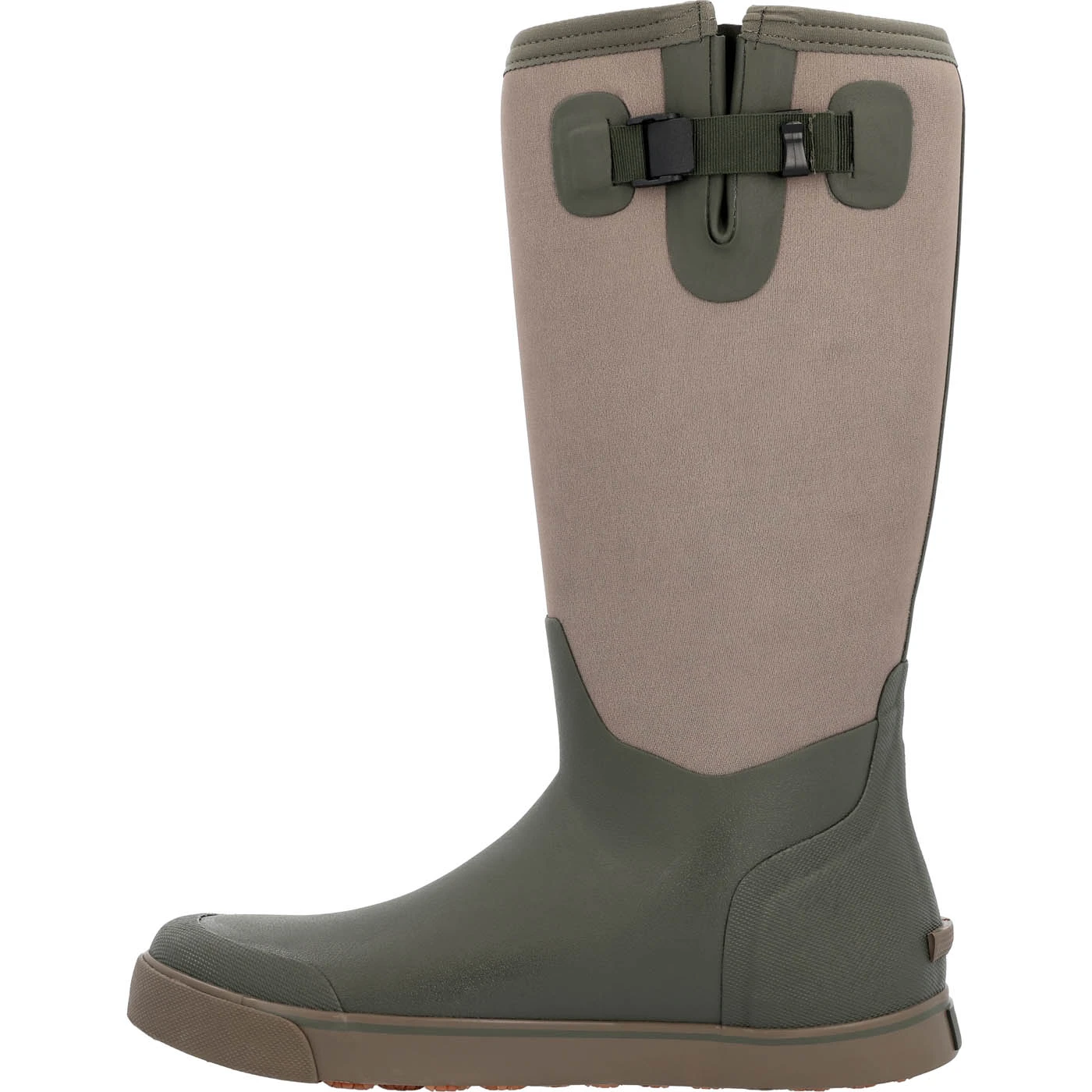 Rocky Dry-Strike Waterproof Brown & Green 16" Deck Boot - Image 6