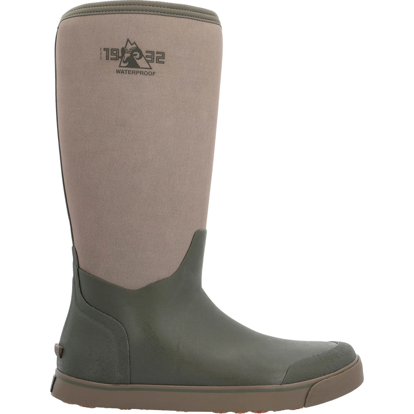Rocky Dry-Strike Waterproof Brown & Green 16" Deck Boot - Image 3
