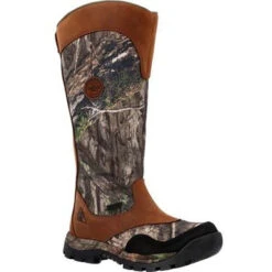 Rocky Men's Lynx Snake 16" WP Zipper Pull On Hunt Boot -Mossy Oak- RKS0617