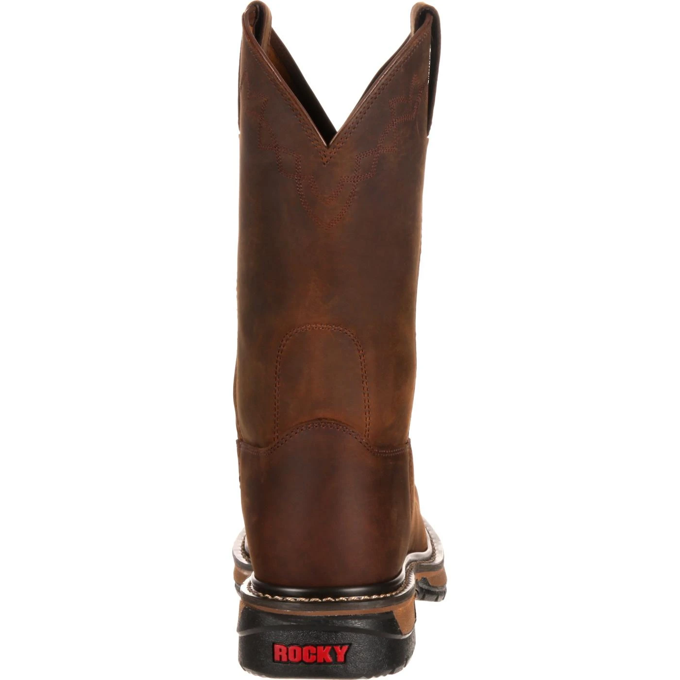 Rocky Original Ride Steel Toe Western Boot - Image 5
