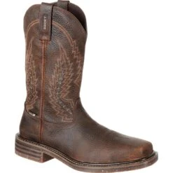 Rocky Riverbend Composite Toe Waterproof Western Boot