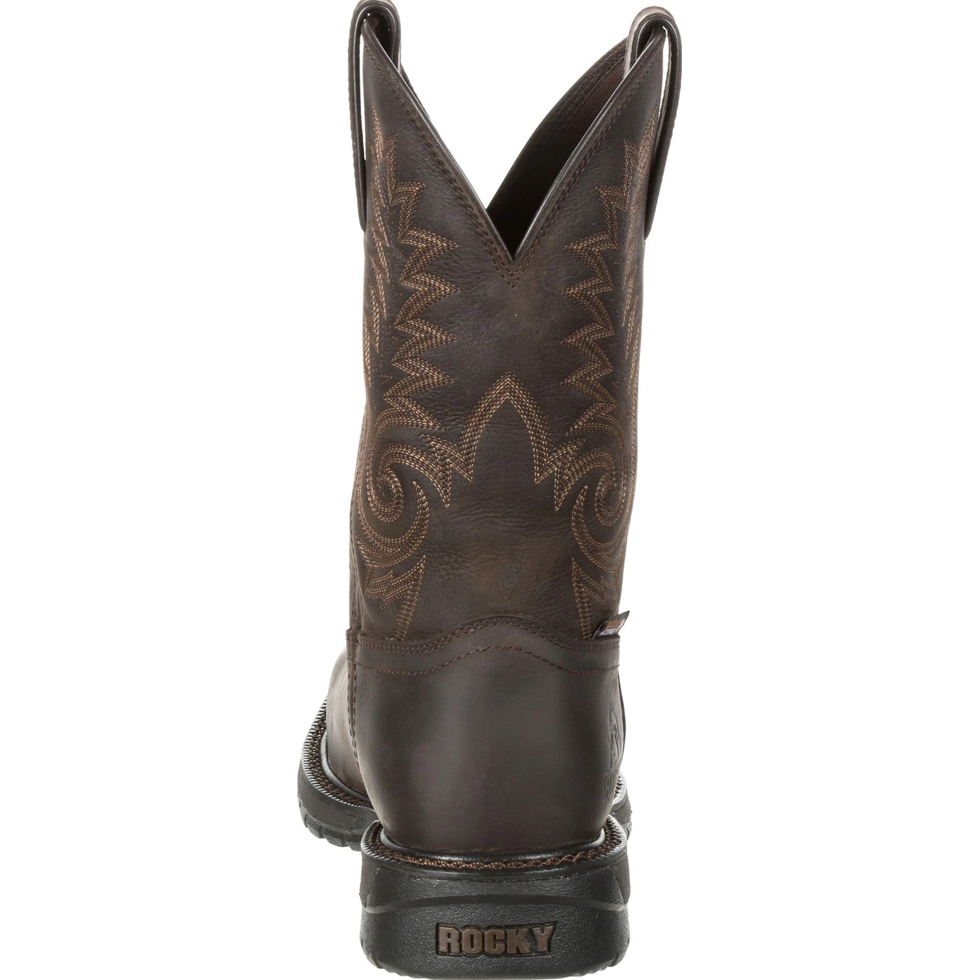 Rocky Original Ride FLX Steel Toe Waterproof Western Boot - Image 5