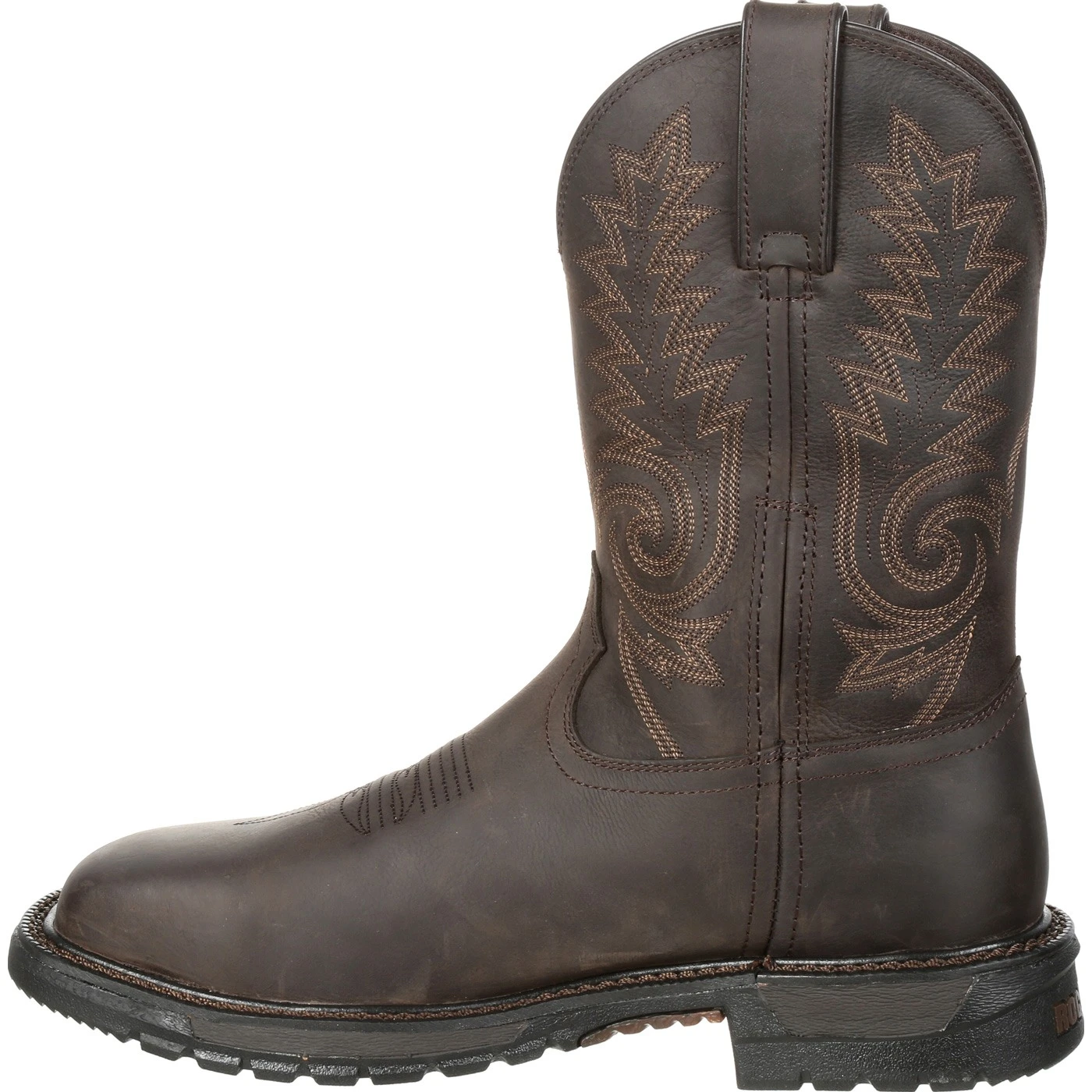 Rocky Original Ride FLX Steel Toe Waterproof Western Boot - Image 6