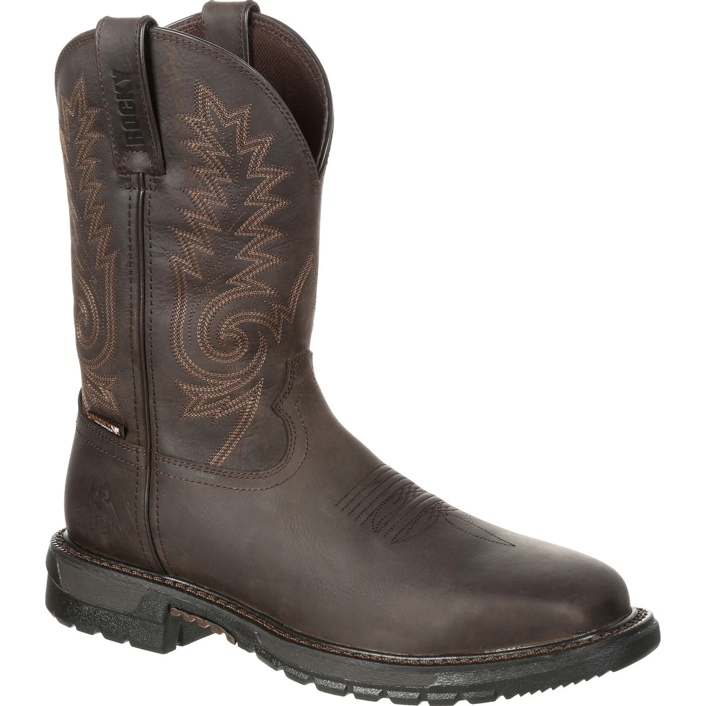 Rocky Original Ride FLX Steel Toe Waterproof Western Boot