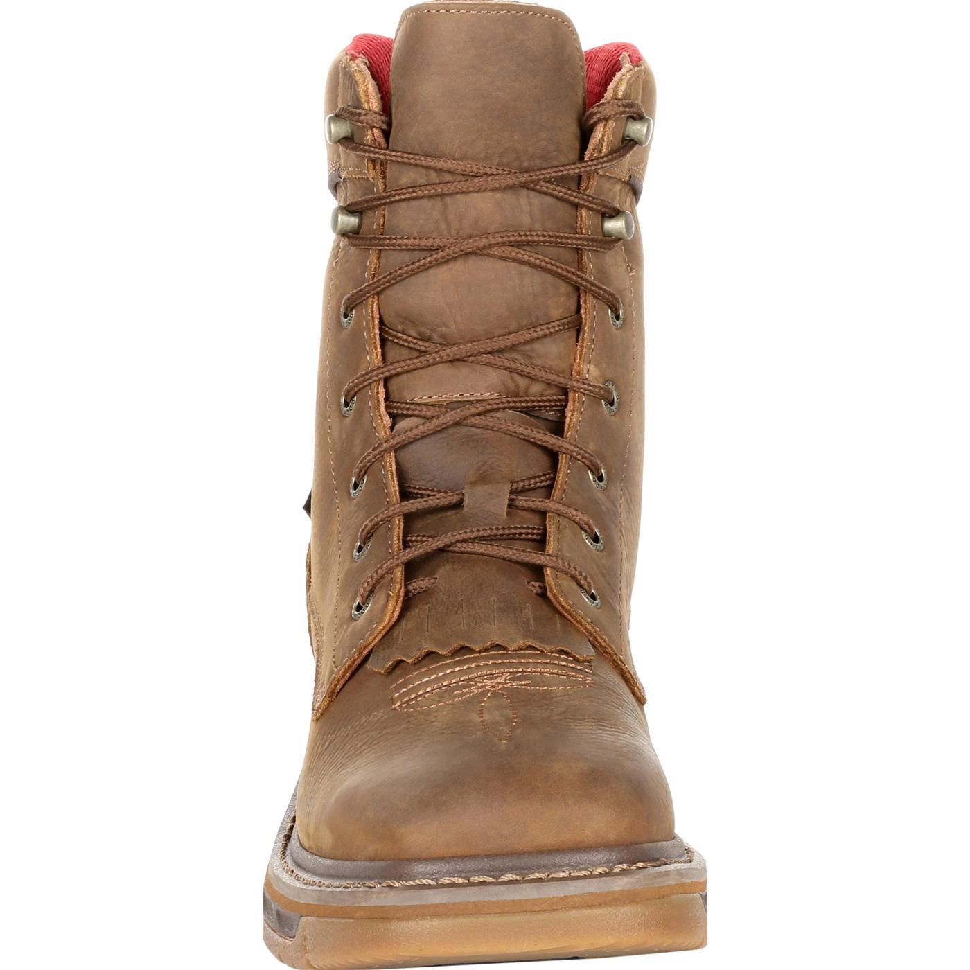Rocky Iron Skull Waterproof Lacer Western Boot - Image 4