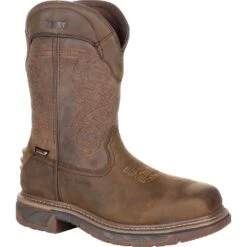 Rocky Square Toe Western Boot With TPU Heel Counter