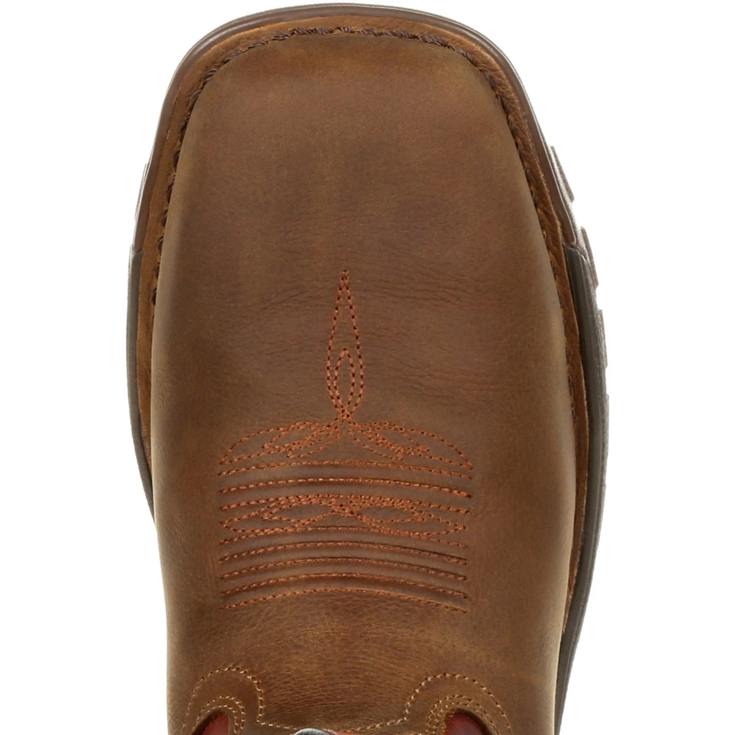 Rocky Men's Legacy 32 11" Sqr Toe WP Western Work Boot- Red - RKW0316 - Image 6