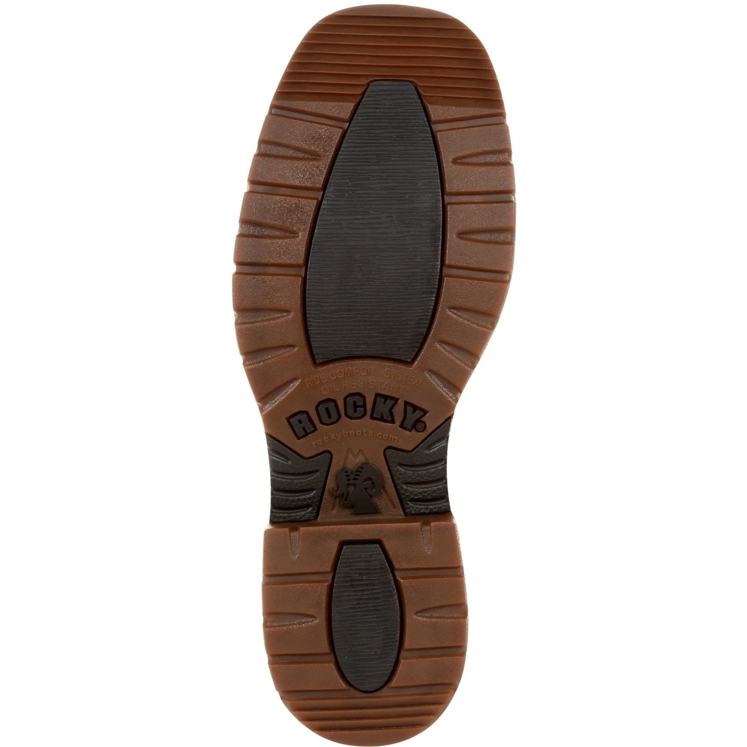 Rocky Men's Original Ride FLX 11" Sqr Toe WP Western Work Boot- RKW0336 - Image 7