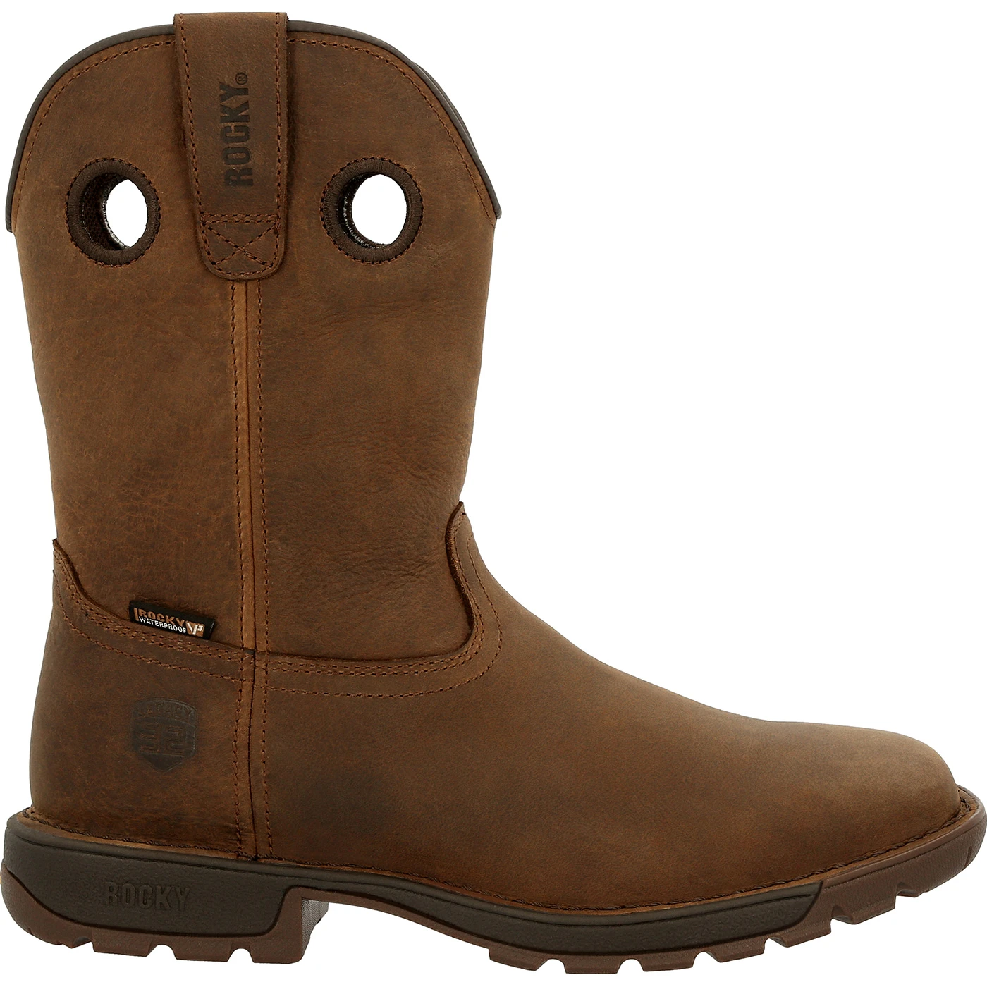 Rocky Legacy 32 Waterproof Brown Western Boot - Image 3