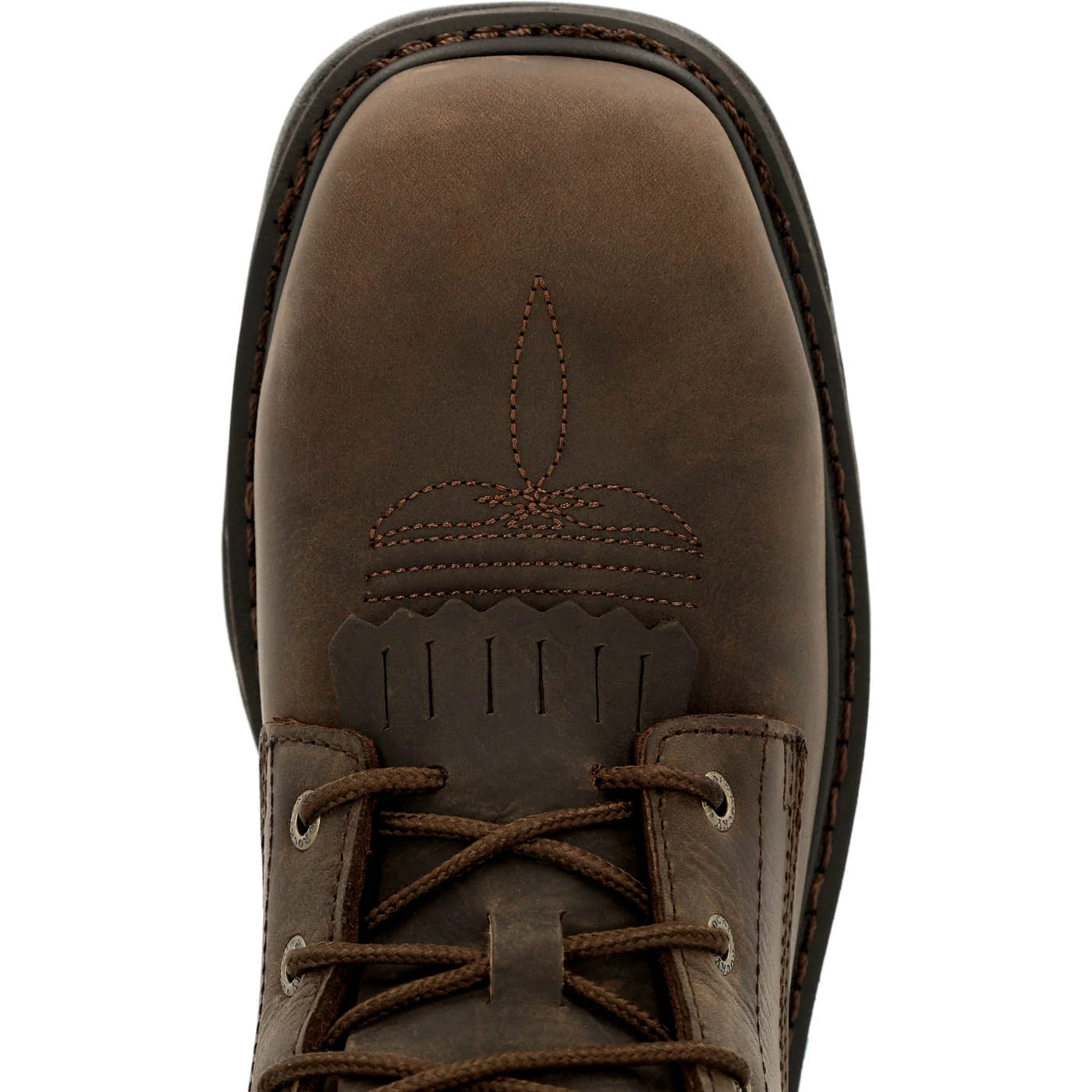 Rocky Iron Skull Composite Waterproof Lacer Western Boot - Image 7