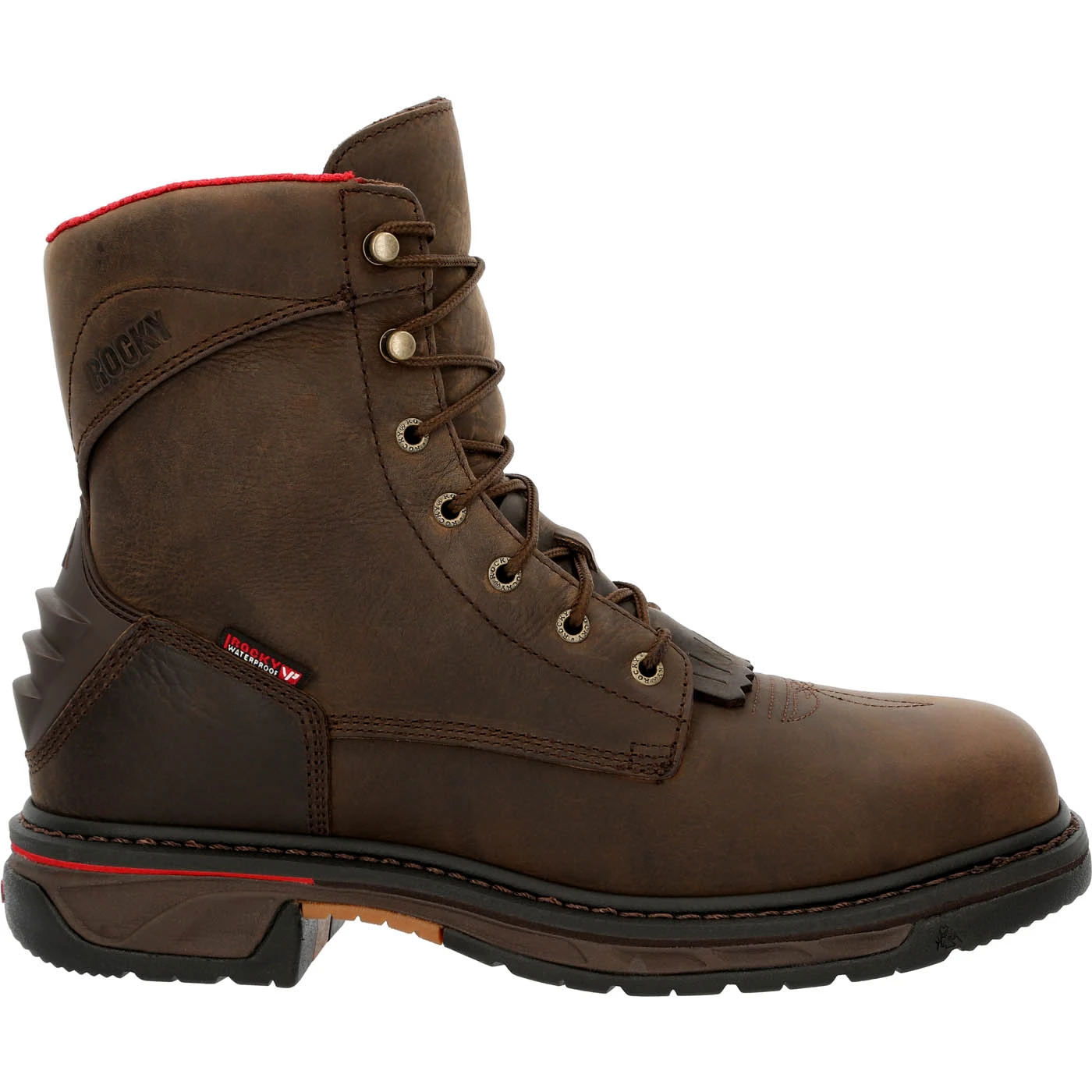 Rocky Iron Skull Composite Waterproof Lacer Western Boot - Image 3
