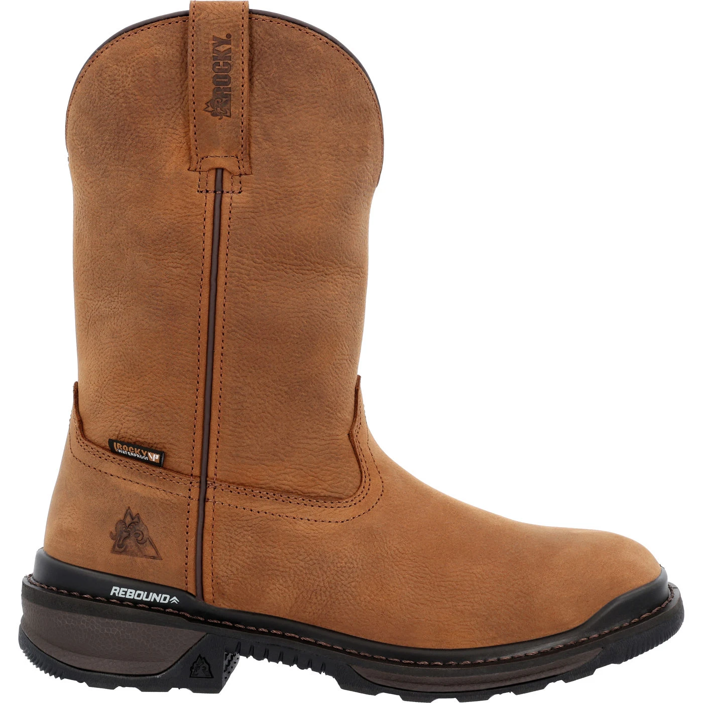Rocky Rams Horn Waterproof Composite Toe Pull-On Work Boot - Image 7