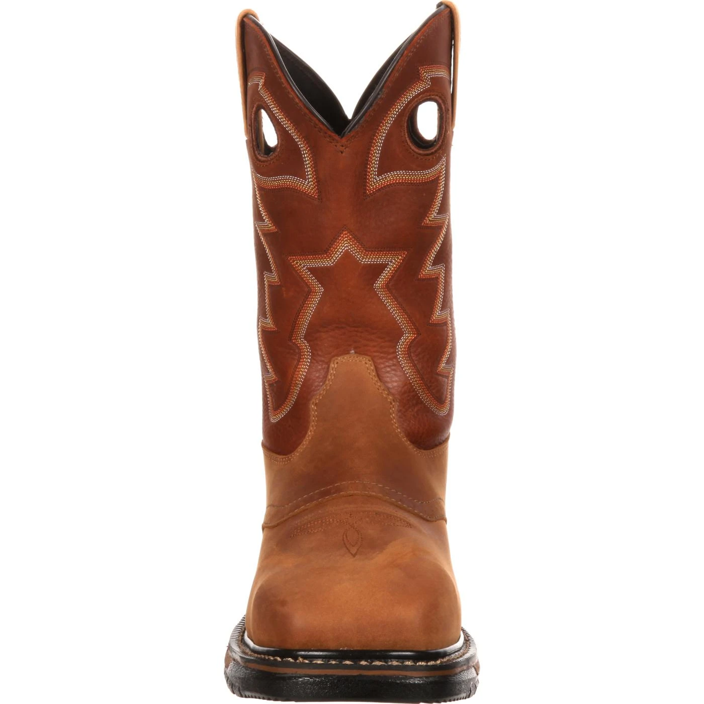 Rocky Original Ride Steel Toe Waterproof Western Boot - Image 3