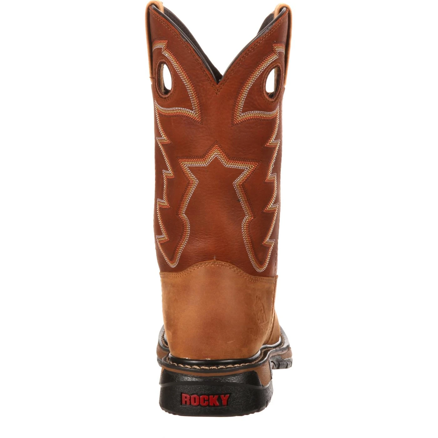 Rocky Original Ride Steel Toe Waterproof Western Boot - Image 4
