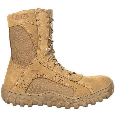 Rocky Men's S2V 8" Steel Toe Tactical Military Boot - Brown - RKC053 - Image 2
